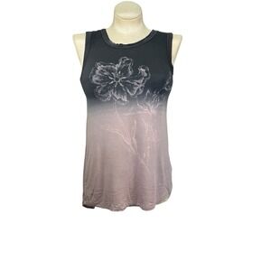 American Eagle outfitters AEO‎ XS/S soft & sexy tank Ombré Flower Print Distress